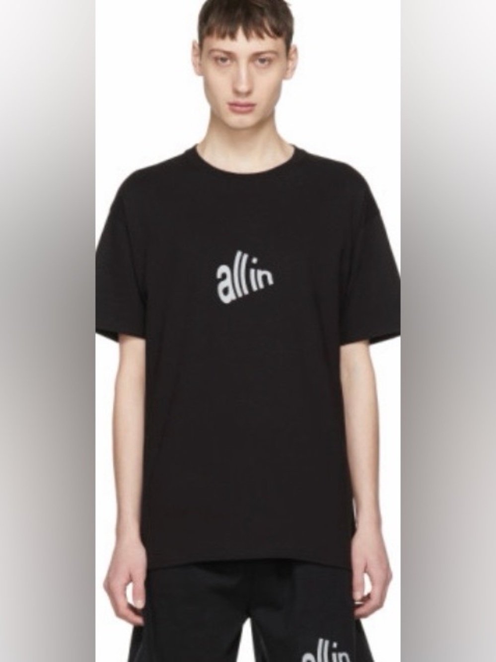Champion All In T-Shirt - Black, Medium